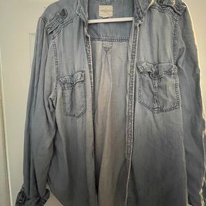 American eagle jean shirt